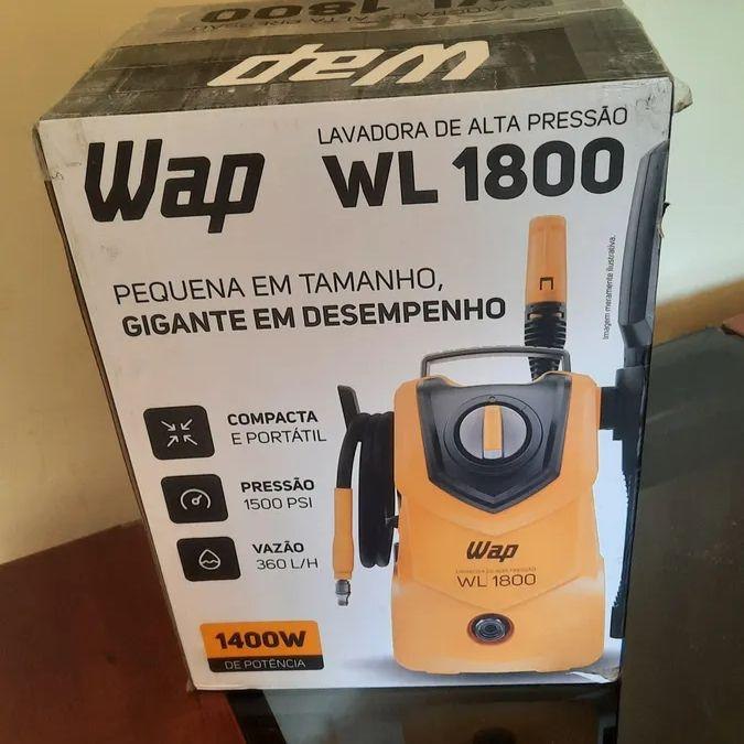 Lavadora De Alta Pressão Compacta Wap Wl 1800 1400w 1500psi 360l/h 127v Amarelo 60 Hz