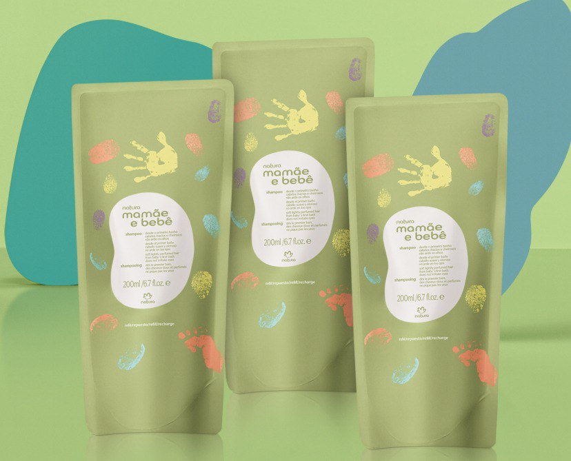 Kit Refil Shampoo Mamãe e Bebê (3 unidades)