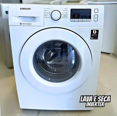 Samsung Lava e Seca Digital Inverter Ecobubble™ WD10M Branca 10.1kg 127V