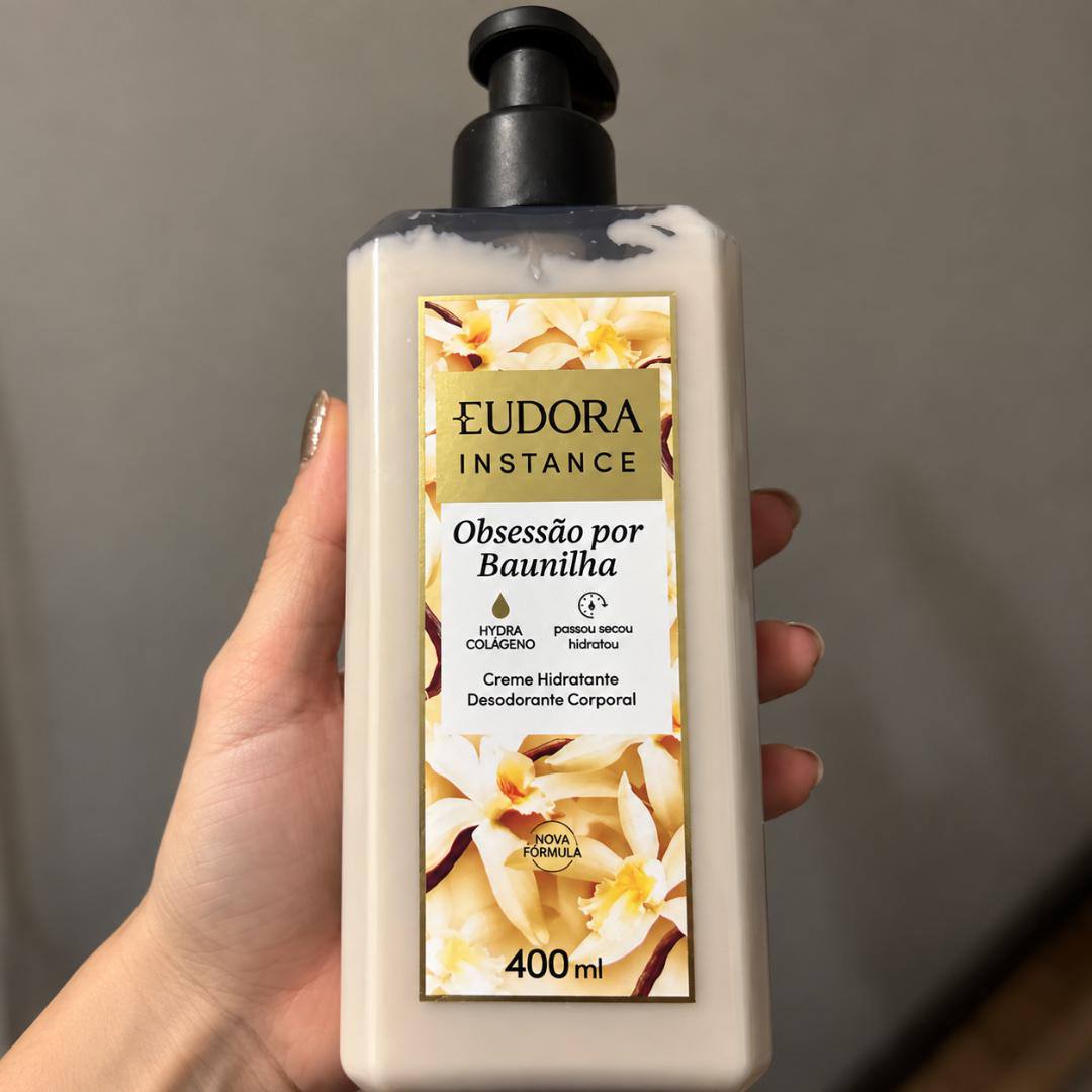 Creme Hidratante Corporal Obsessão Por Baunilha 400ml
