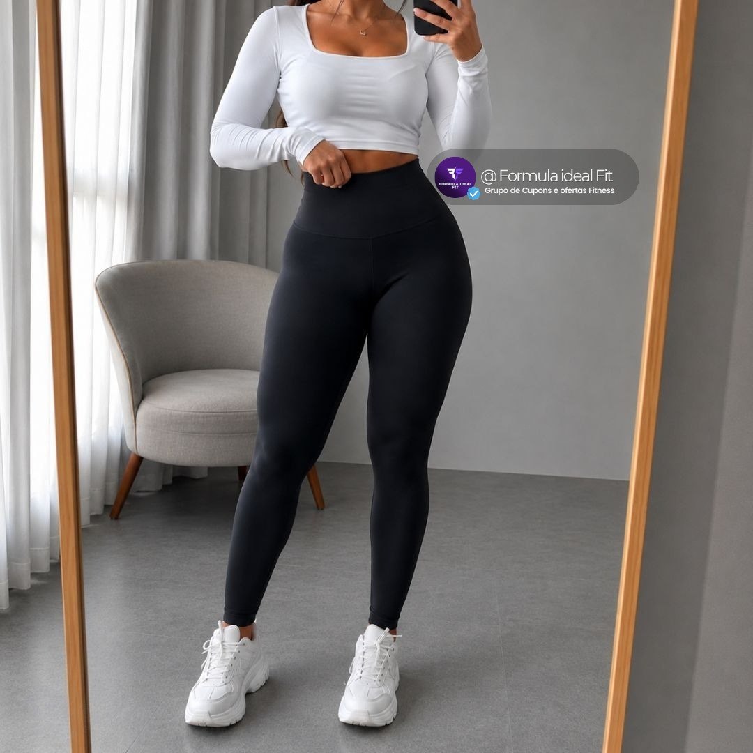 Calça Legging Zero Transparência - KOENIG | 3 Cores