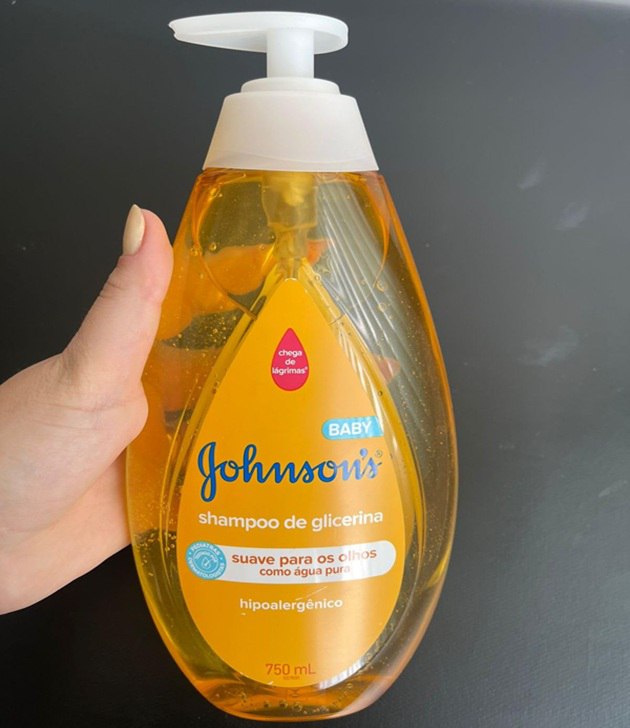 Johnson's Baby Shampoo Glicerina Para Bebê, 750ml