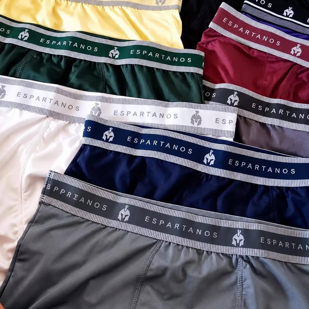 Kit Com 10 Cuecas Boxer Masculina Microfibra Original