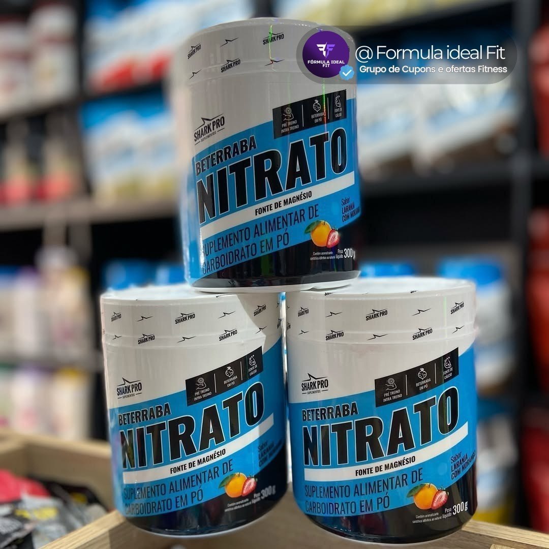 Nitrato De Beterraba 300g Shark Pro - Pré E Intra Treinos