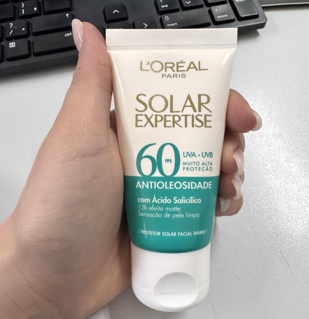 L'Oréal Paris Protetor Facial Solar Expertise Antioleosidade FPS 60 40g