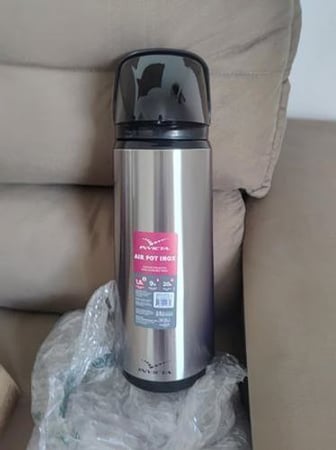 Garrafa Térmica Air Pot Slim Inox 1,8L Invicta