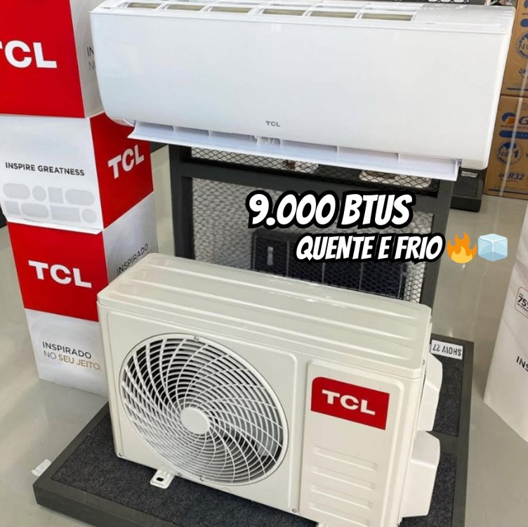 Ar-condicionado Split Inverter 9000 Btus Tcl T-pro 2.0 High Wall Quente e Frio Tac-09chtg2-inv 220v