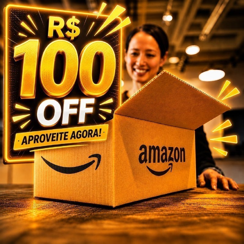 Cupom R$ 100 Off acima de R$ 999, válido em vários produtos