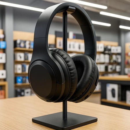 Fone De Ouvido Bluetooth 5.3 Headphone Sem Fio Fone Corrida Academia Com Cancelamento de R...