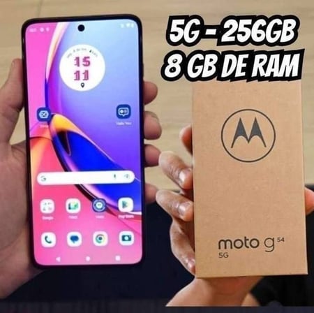 Smartphone Motorola Moto G54 5g - 256gb 16gb (8gb Ram+8gb Ram Boost) Ai Camera 50mp Tela F...