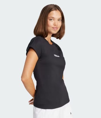 Camiseta Essentials Linear de Algodão