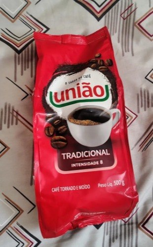 Café Torrado E Moido Tradicional Pouch 500g Intensidade 8 União Pacote