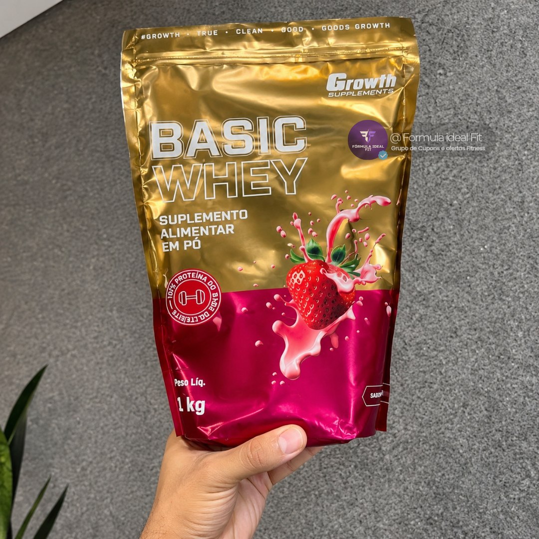 Basic Whey 1kg Growth Supplements