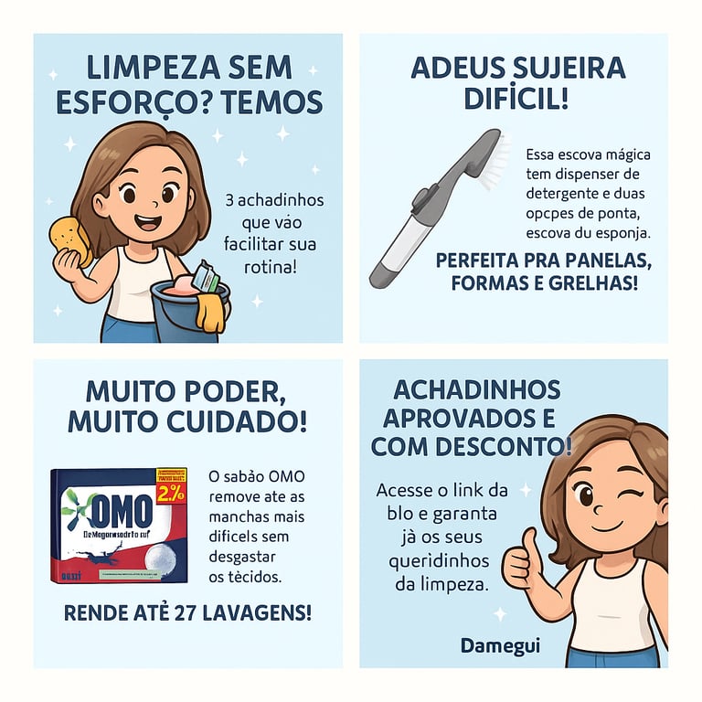 Você também ama uma casa limpinha e cheirosa?