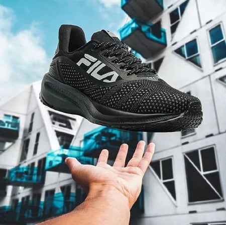 Tenis Fila Efecto Masculino Caminhada Corrida Mesh Original