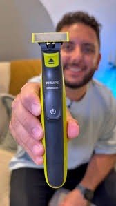 Barbeador E Aparador Elétrico Philips Oneblade Com Pente 5 Em 1, Sem Fio E À Prova D'água ...