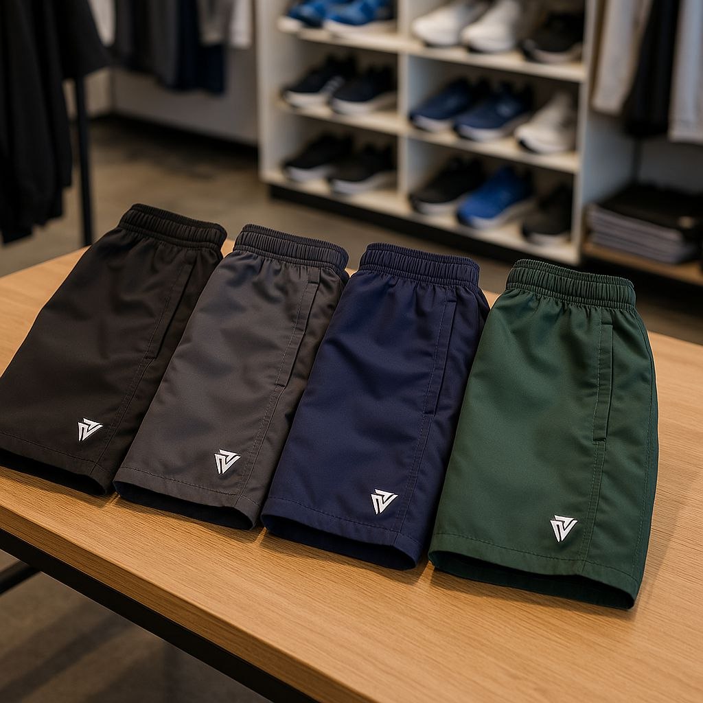 Kit 4 Short Praia Masculino Bermuda Tactel Academia Corrida