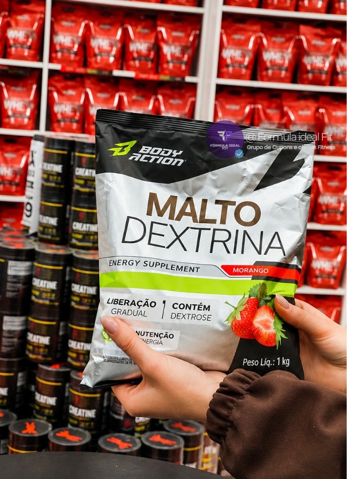 Maltodextrina 1kg Body Action Com Dextrose