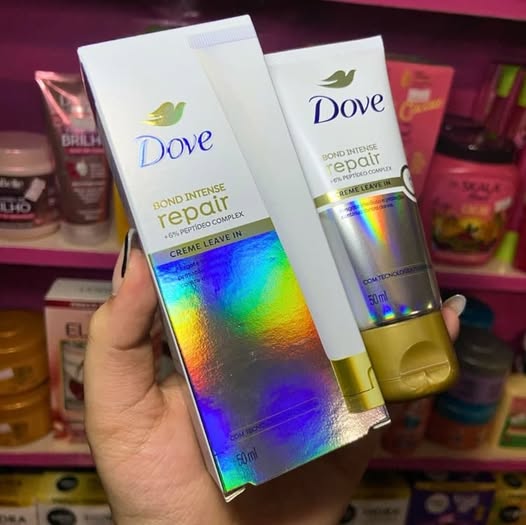 🤓Dove Leave-In Bond Repair + Peptídeo 50ml