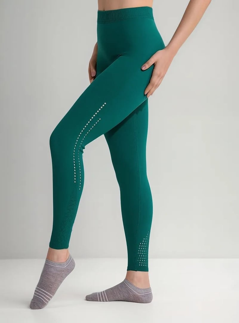Calça Legging Feminina Trifil Sem Costura Academia Cós Alto