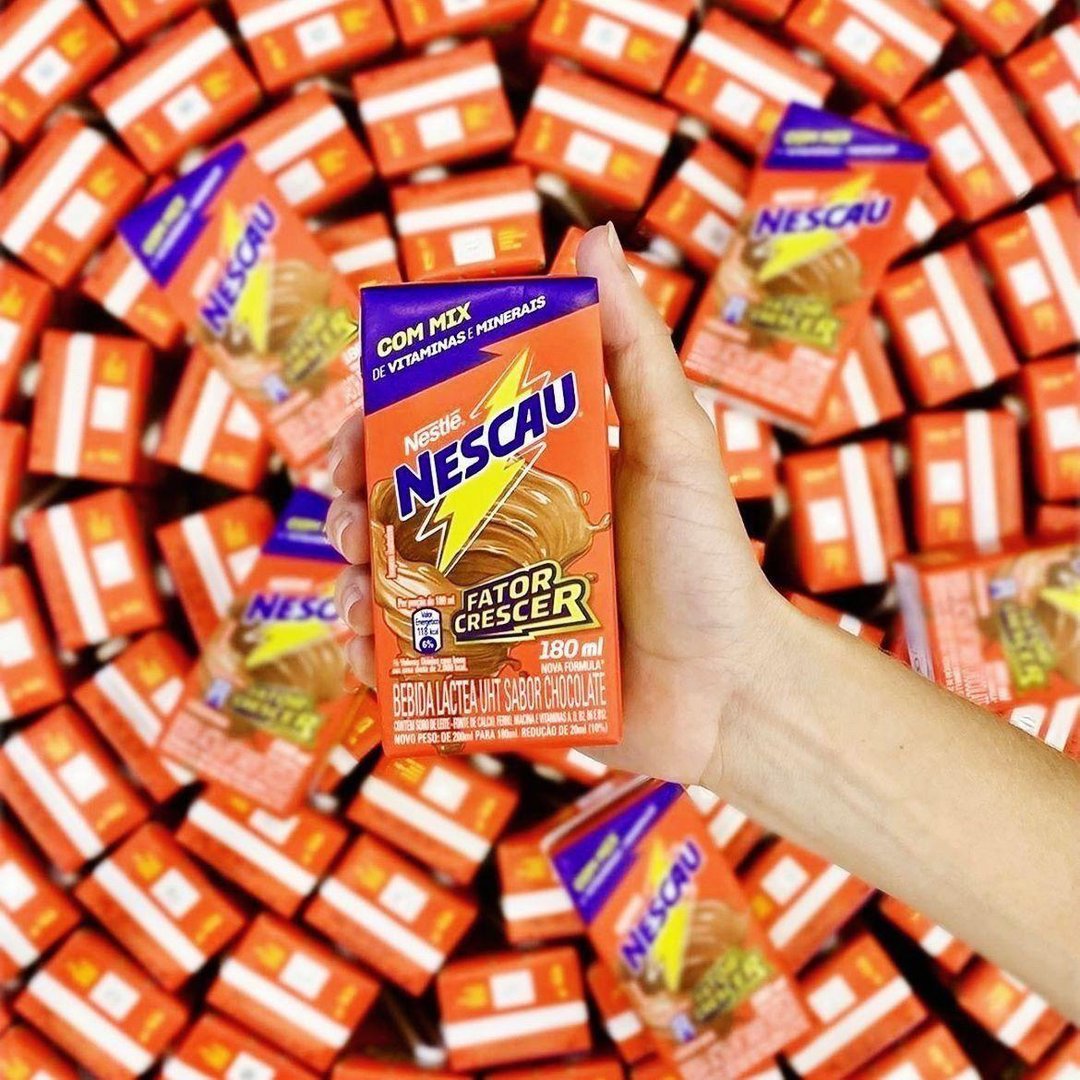 Nescau Bebida Láctea 180ml caixa com 27 unidades