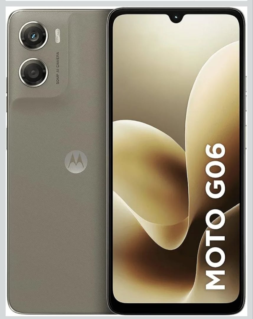 Smartphone Motorola Moto g06-256GB 12GB (4GB RAM + 8GB Ram Boost) e Camera 50MP com AI Bat...