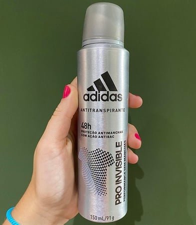 Desodorante Adidas Pro Invisible Aerosol Masculino - 150ml
