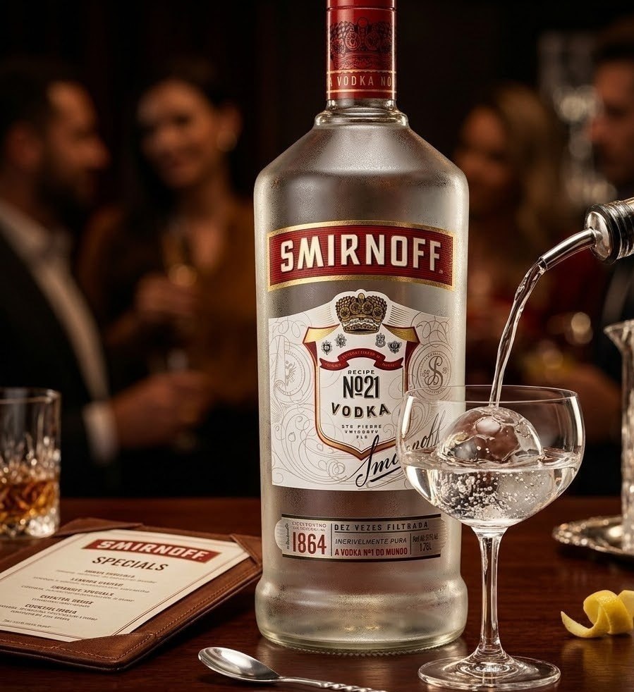 Vodka Smirnoff 1,75L