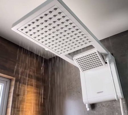Chuveiro Eletrônico Lorenzetti Acqua Duo Ultra 7800W Branco - 220v