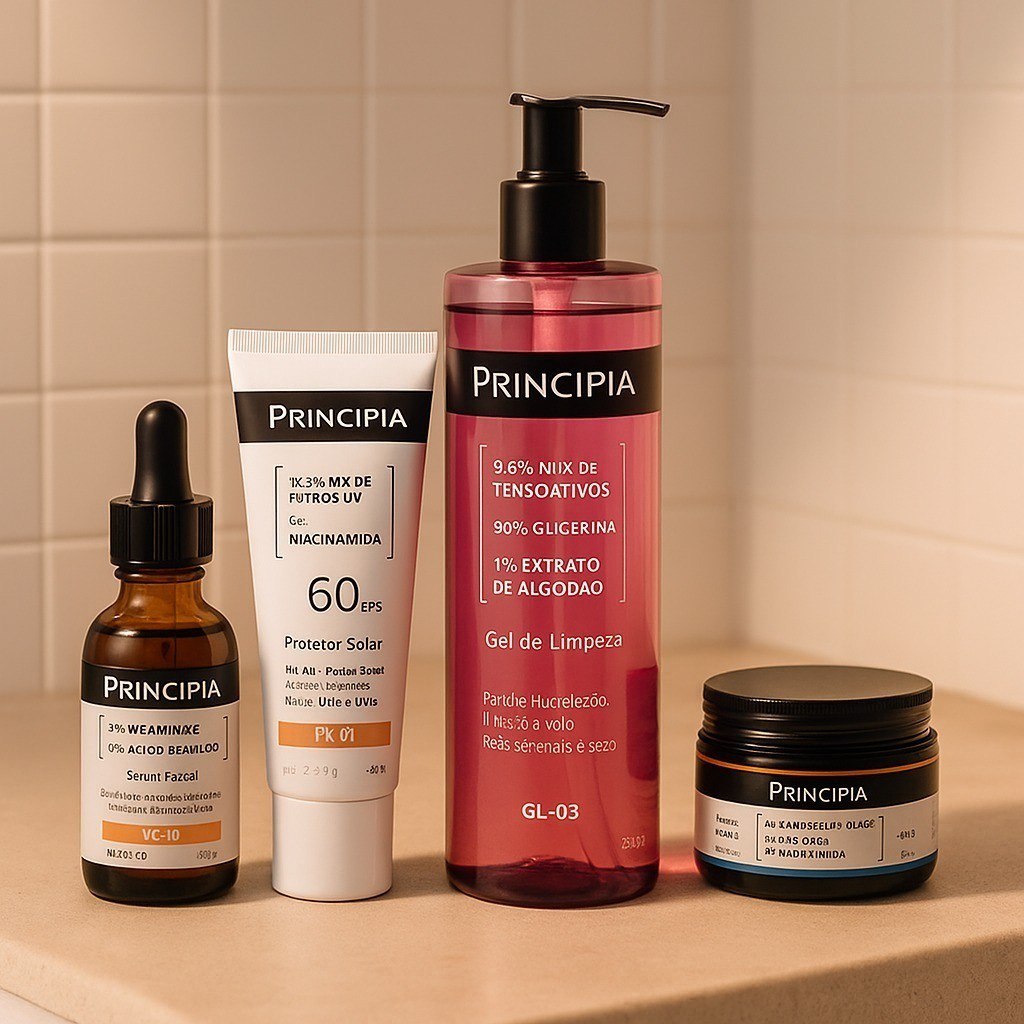 Principia Kit Essencial Gl-03 + Ch + Vc + Ps - Sensível - Dia/noite