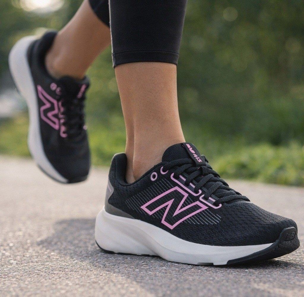 Tênis Feminino New Balance 413v3 Esportivo Corrida Leve