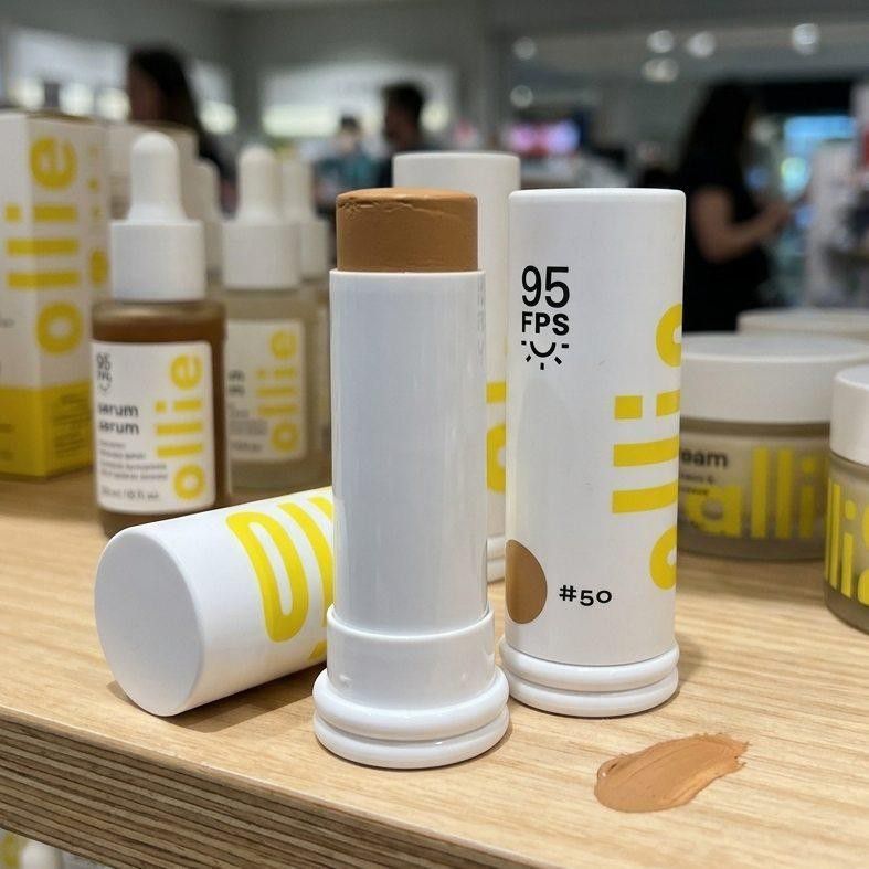 Ollie Protetor Solar Em Bastão Com Cor Fps 95 #50