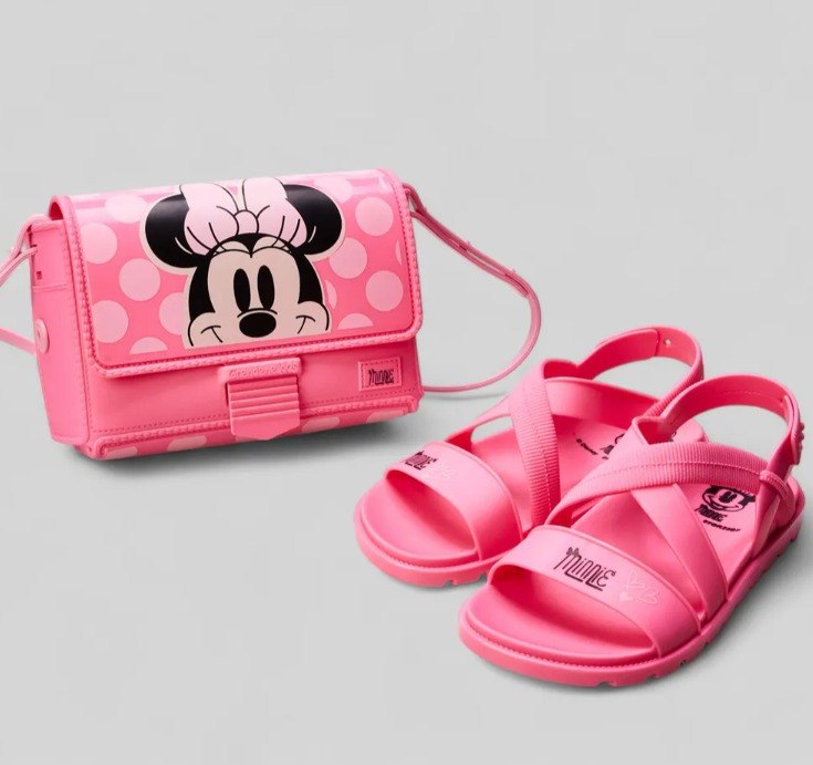Kit Sandália Grendene Kids Disney Fun + Bag - Num. 28 ao 33