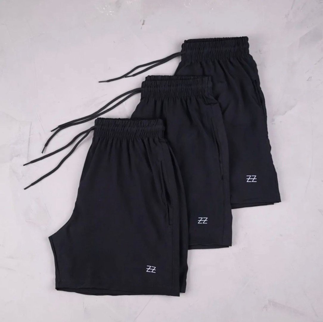 Kit 3 Bermudas Masculinas Academia Treino Praia Verão Fit