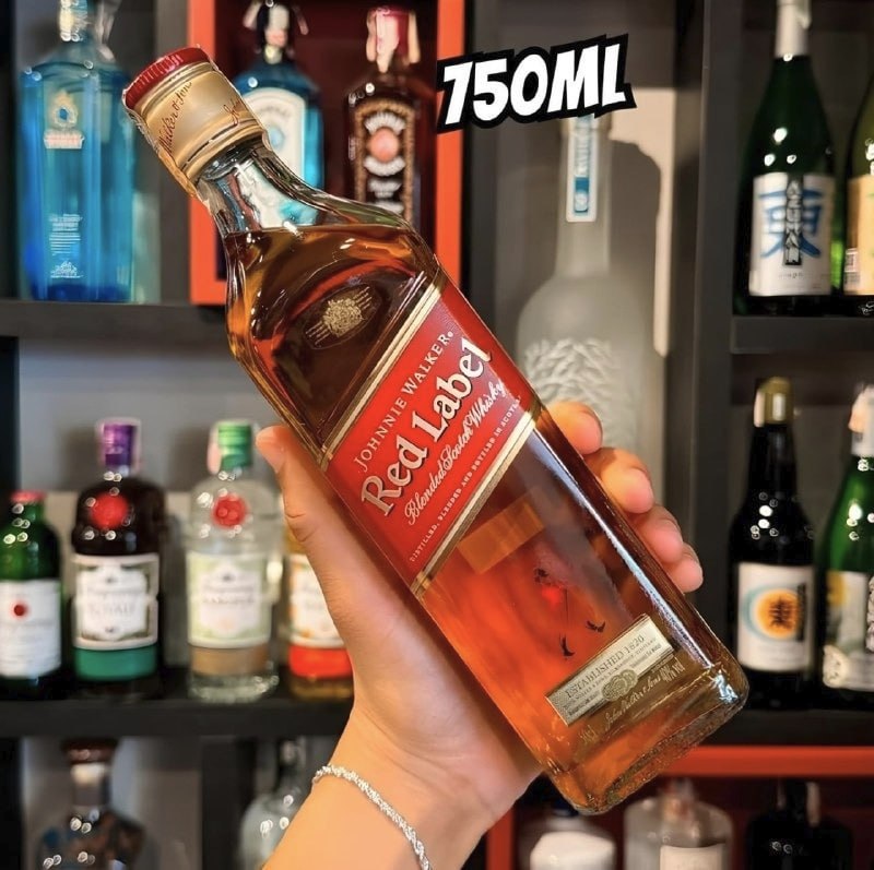 Whisky Johnnie Walker Red Label 750ml
