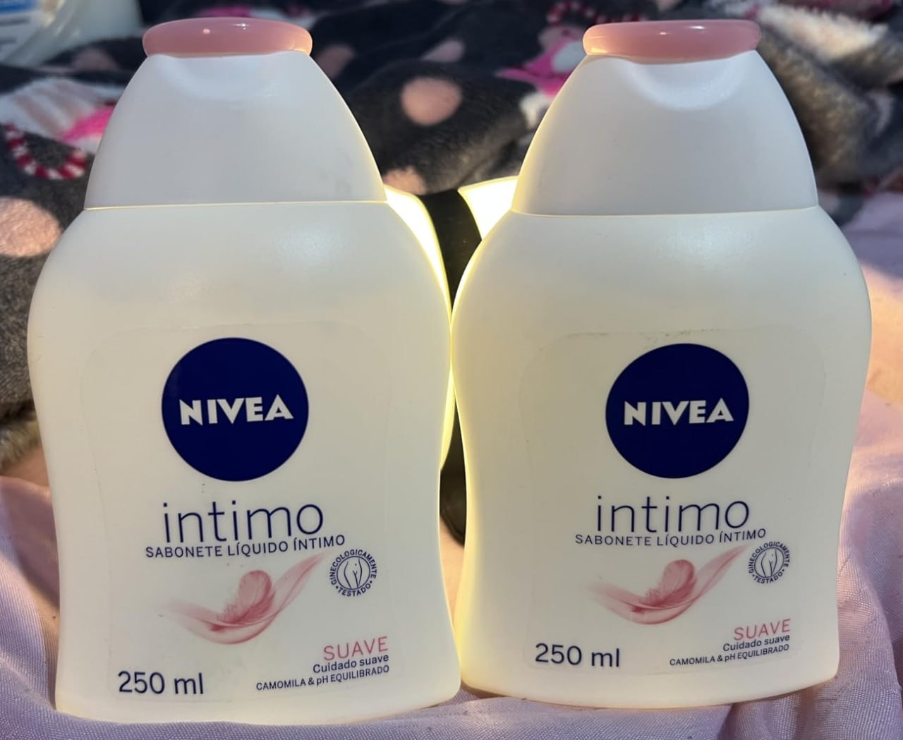 NIVEA Sabonete Líquido Íntimo Suave 250ml, Limpeza Delicada, Mantém pH Natural, Extrato de Camomila, Cuidado Calmante, Uso Diário