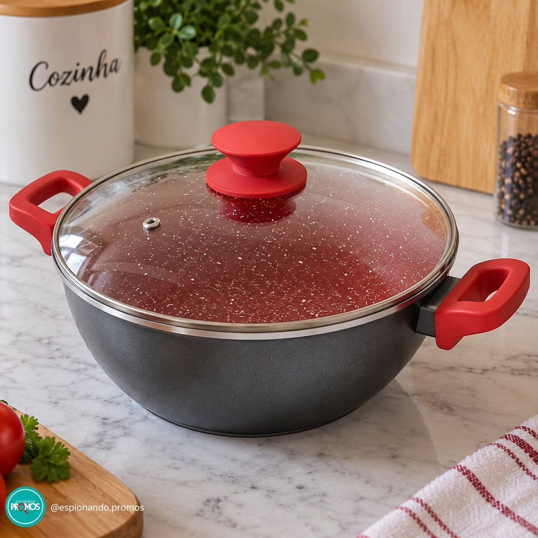 Philco Panela com Tampa Linha Définitive 6,1L
