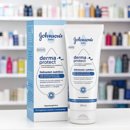 Hidratante Nutritivo Derma Protect JOHNSON'S® Baby 200mL
