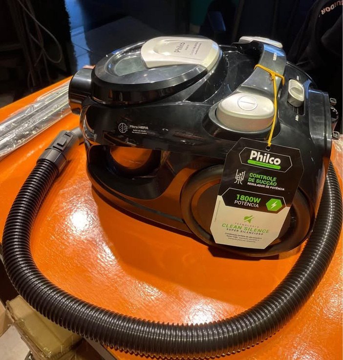 Aspirador de Pó Philco Turbo Esay Clean 1800W 2,2L Super Silencioso - 110v