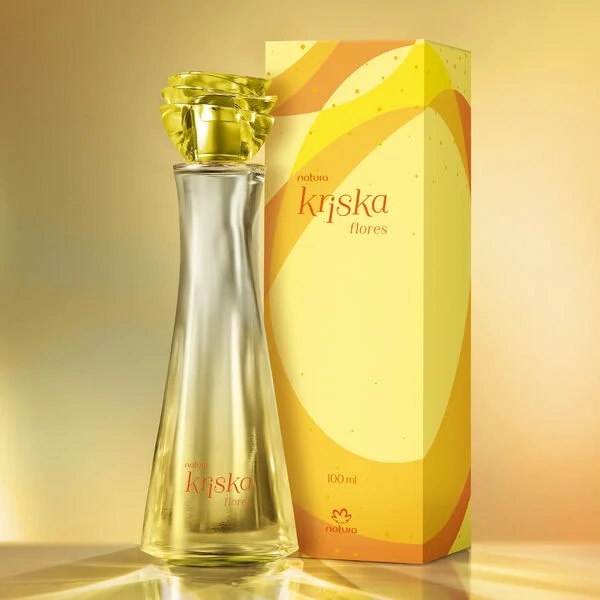 Deo Colônia Feminino Kriska Flores 100 ml