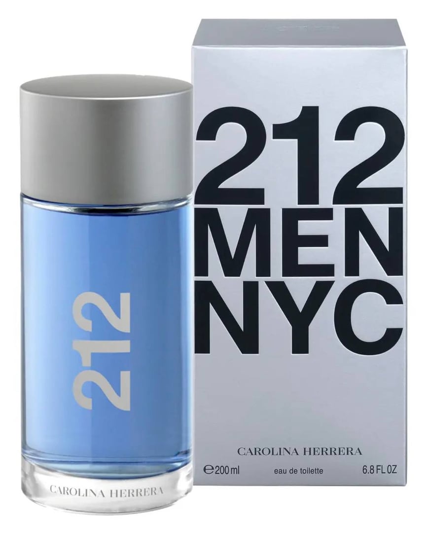 Perfume Carolina Herrera 212 Men Nyc Eau De Toilette 200 Ml Masculino