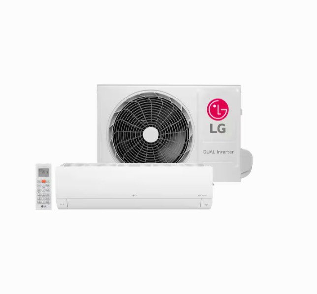 Ar-Condicionado Split LG Dual Inverter Voice S3-Q09AA31A Frio 9.000 BTUs - 220V