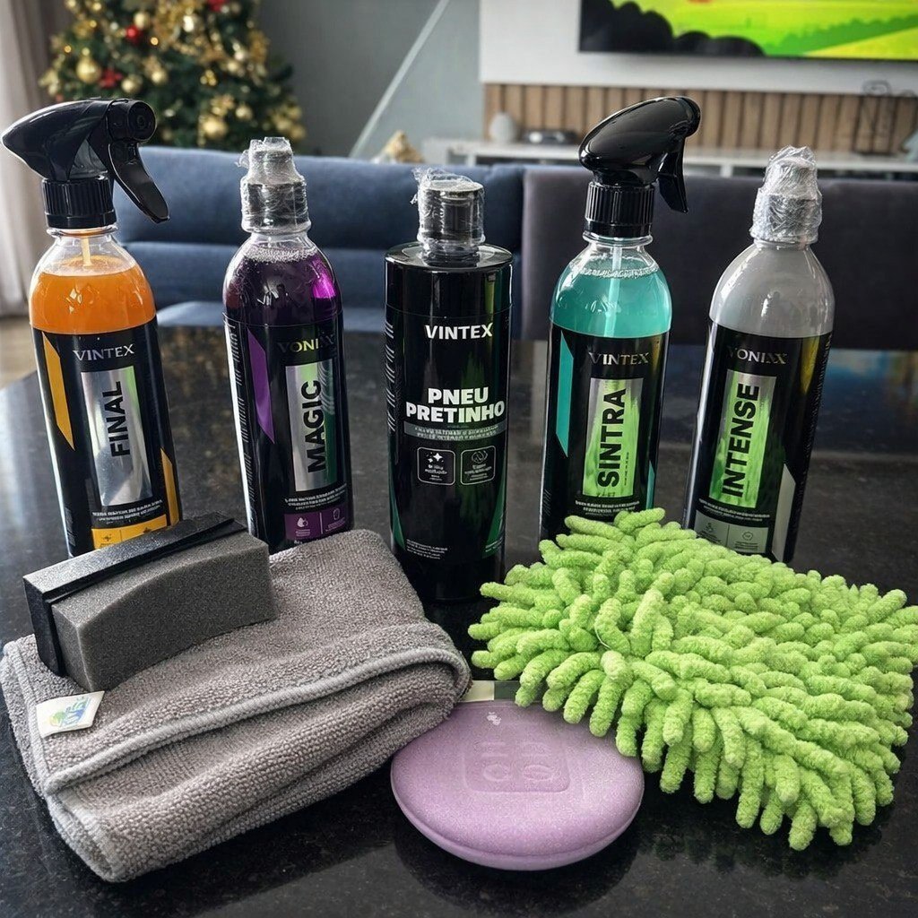 Kit Lavagem Shampoo Cera Tok Final Intense Sintra Fast Vonix