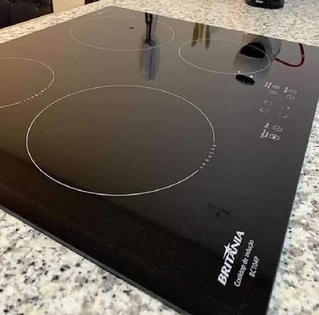 Cooktop De Indução Concept Bct04p Preto Britânia 220v