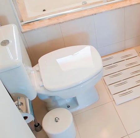 Tampa Vaso Sanitário Almofadado Thema Branco Incepa - Astra