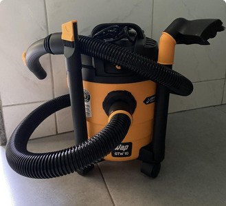 Aspirador De Pó E Água Wap Gtw 10 Compacto 1400w 10 Litros Amarelo Amarelo/preto 127v