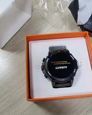 Smartwatch Aurafit G6 Verde Militar Whatsapp Com 5atm E Gps Verde Militar Sport 2 Pulseira...