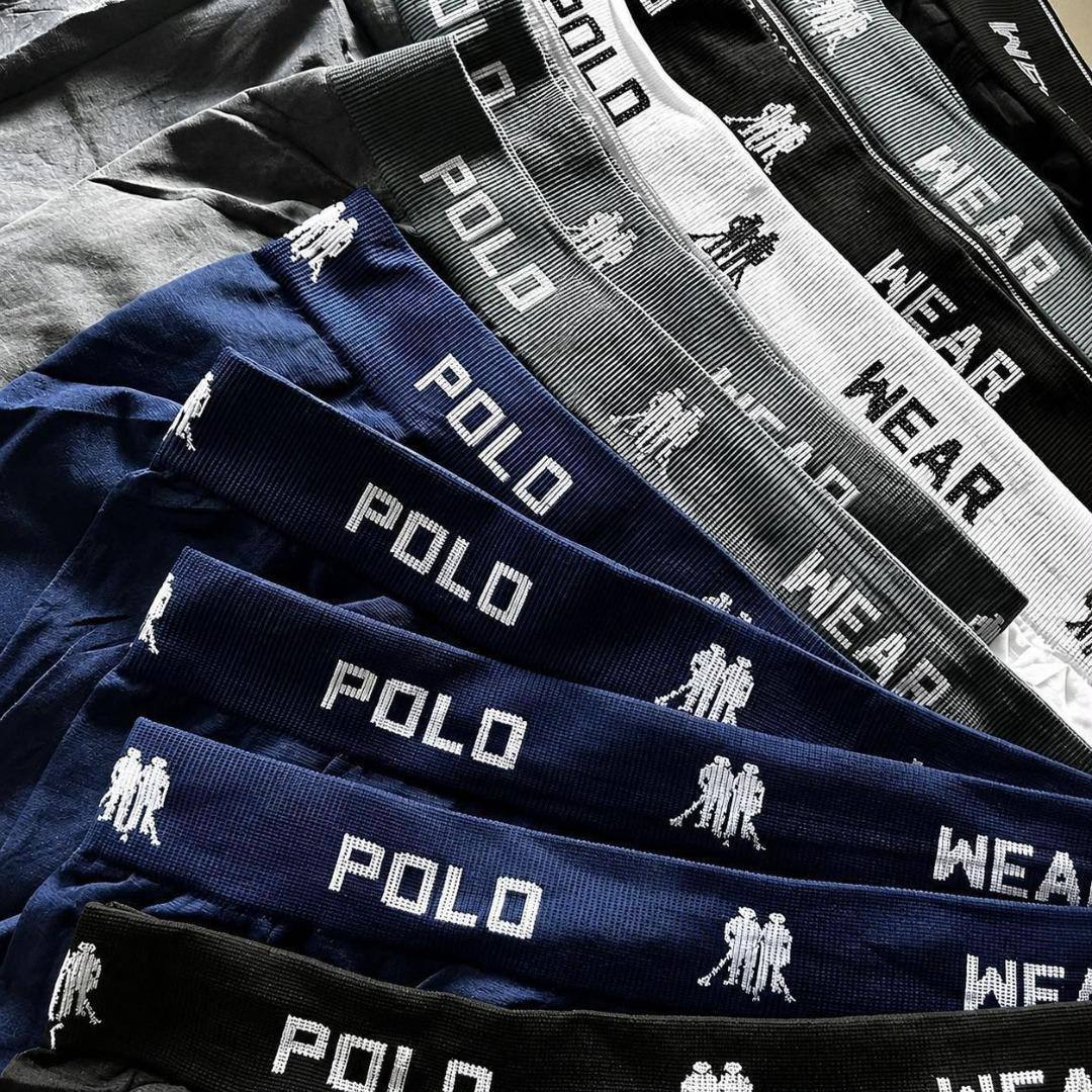 Kit 12 Cuecas Boxer Polo Wear Masculino