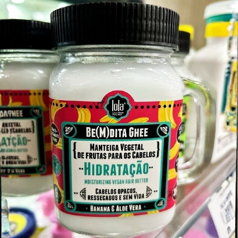 Bemdita Ghee Hidratação Banana 350g , Lola Cosmetics
