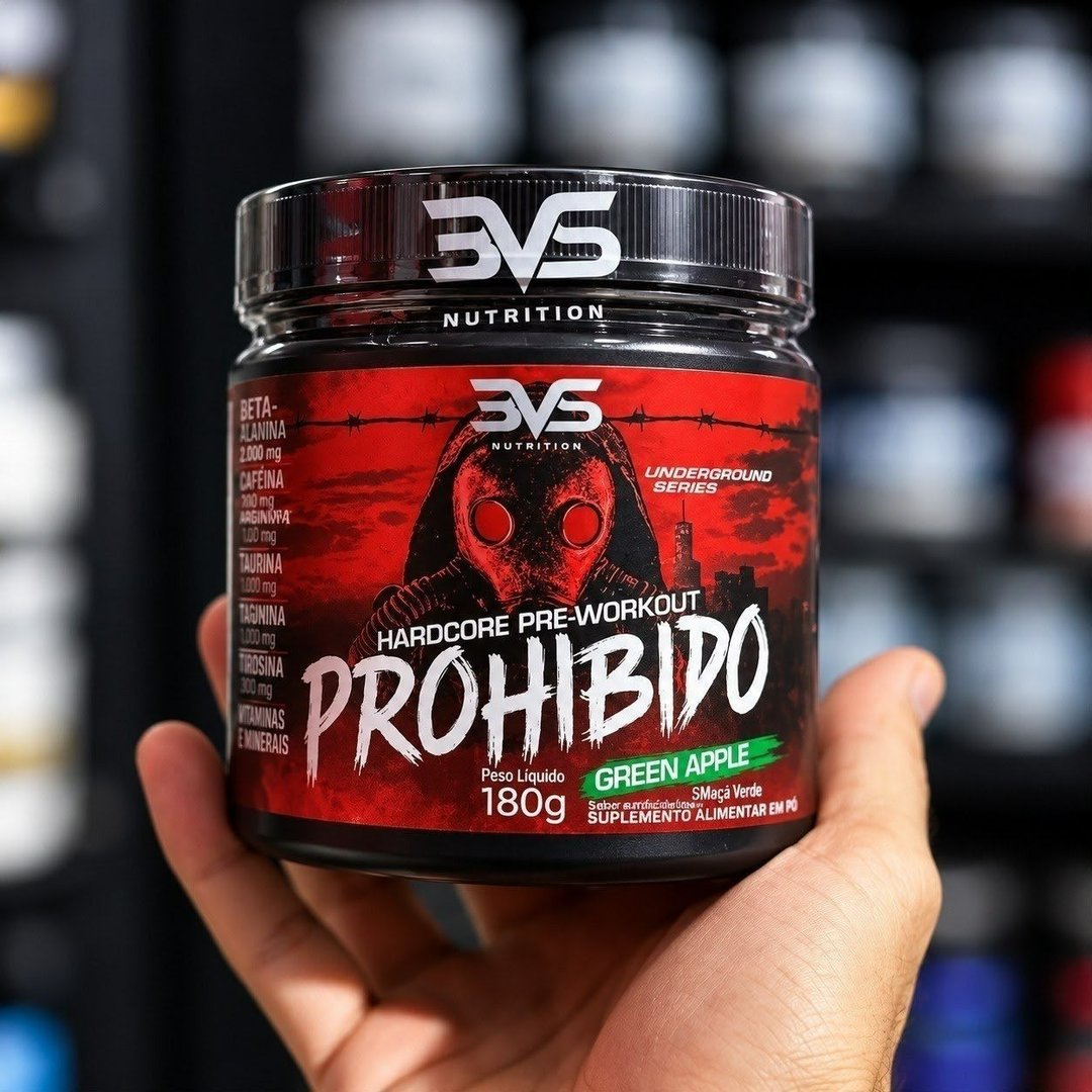 Prohibido Pré Treino 180g